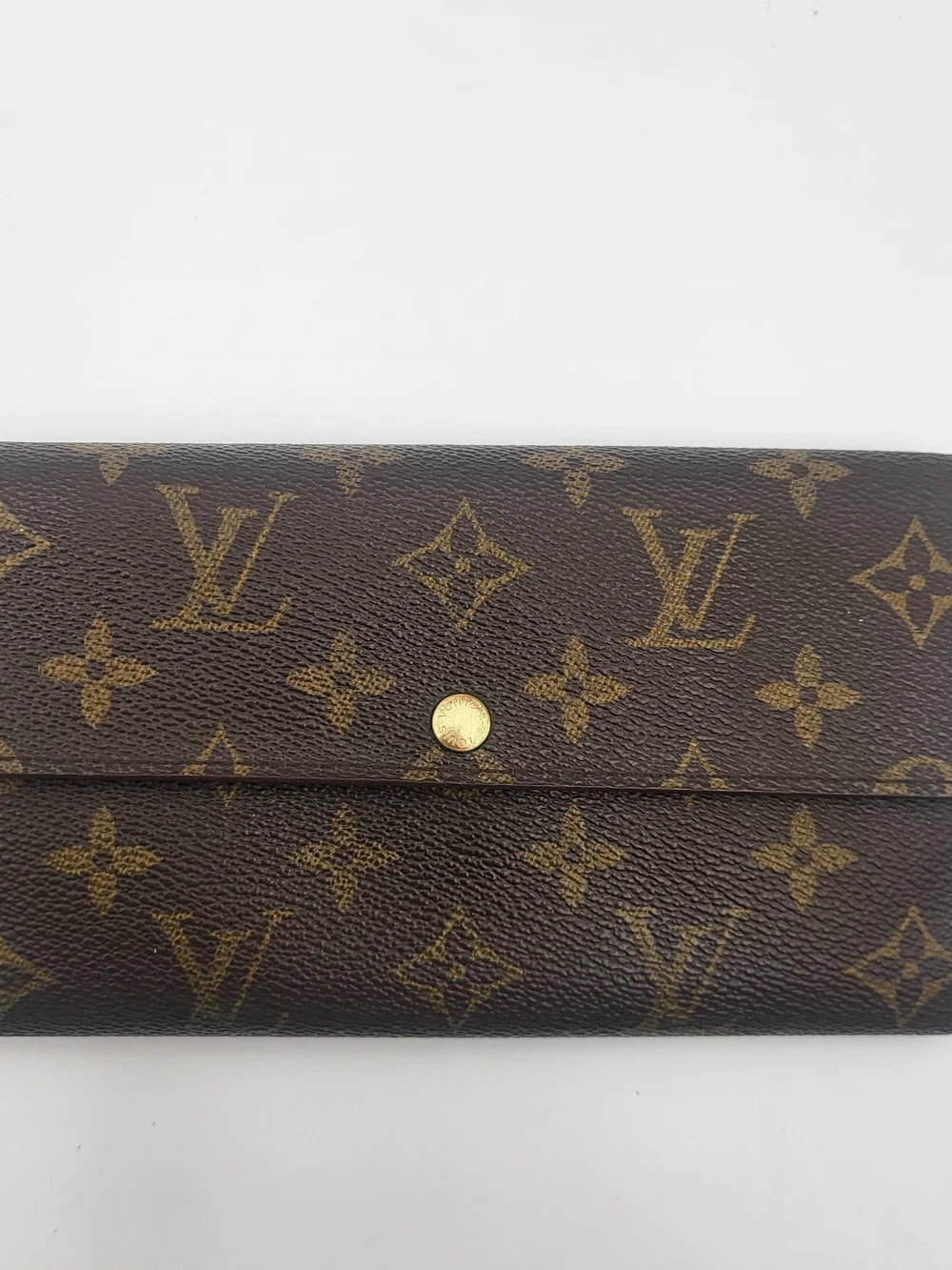 LOUIS VUITTON Monogram Sarah Wallet. Auth!! France 1996.